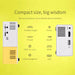 Mini LED Projector 600 lumens 320x240P Resolution KW Life Products