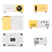 Mini LED Projector 600 lumens 320x240P Resolution KW Life Products