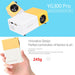 Mini LED Projector 600 lumens 320x240P Resolution KW Life Products