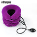 Purple Cervical Neck Traction Pillow KW Life Products