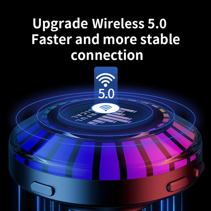 Bluetooth 24 Color Rhythm Portable Mini Surface Speaker KW Life Products