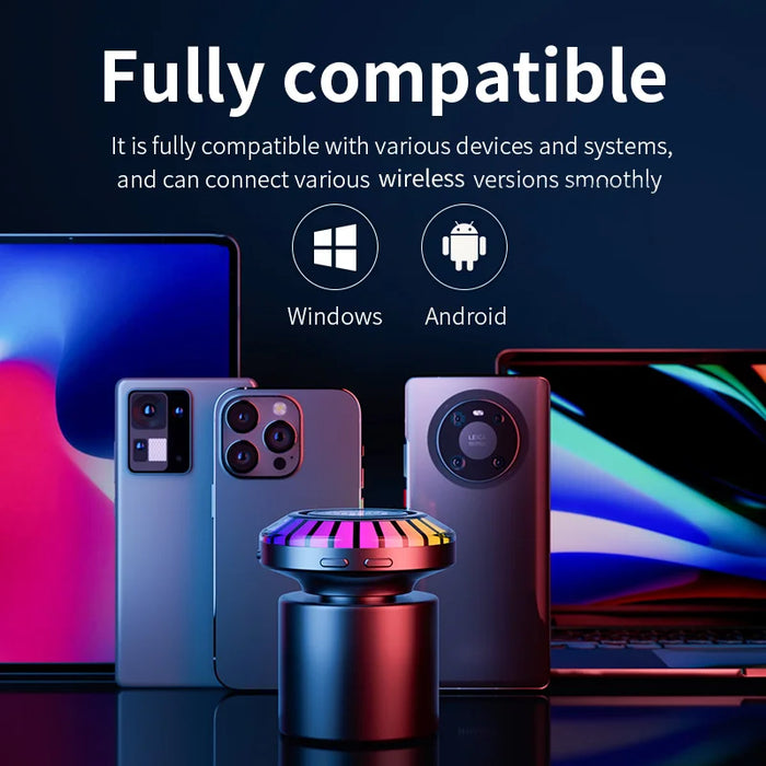 Bluetooth 24 Color Rhythm Portable Mini Surface Speaker KW Life Products